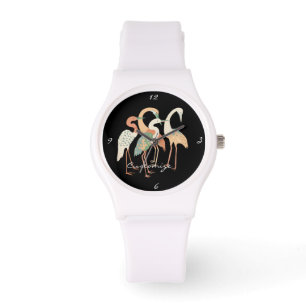 4 Japanese Cranes Thunder_Cove Watch