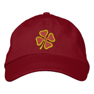 4-leaf Clover Embroidered Hat