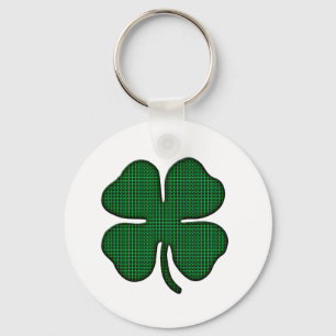 4 leaf clover key ring