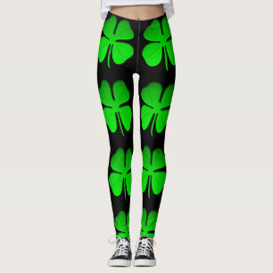 4 leaf clover leggings by DAL