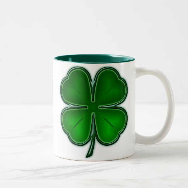 4 Leaf Clover Mug (Right)