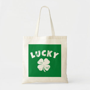4 Leaf Lucky Clover St. Patrick's  Day   Tote Bag