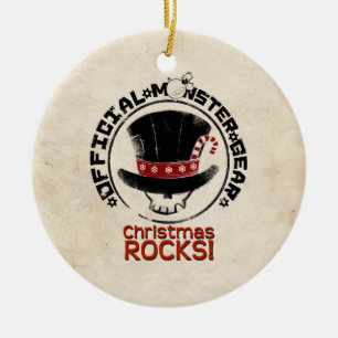 4 Little Monsters - Andy Holiday Ceramic Tree Decoration