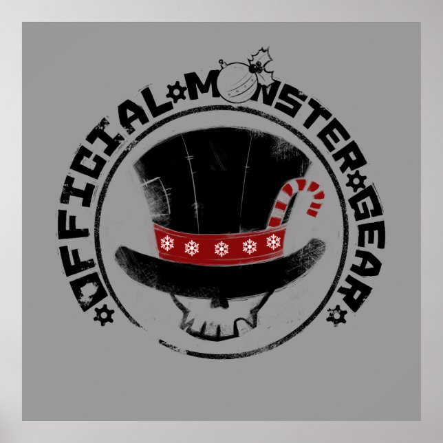 4 Little Monsters - Andy Holiday Logo Poster (Front)