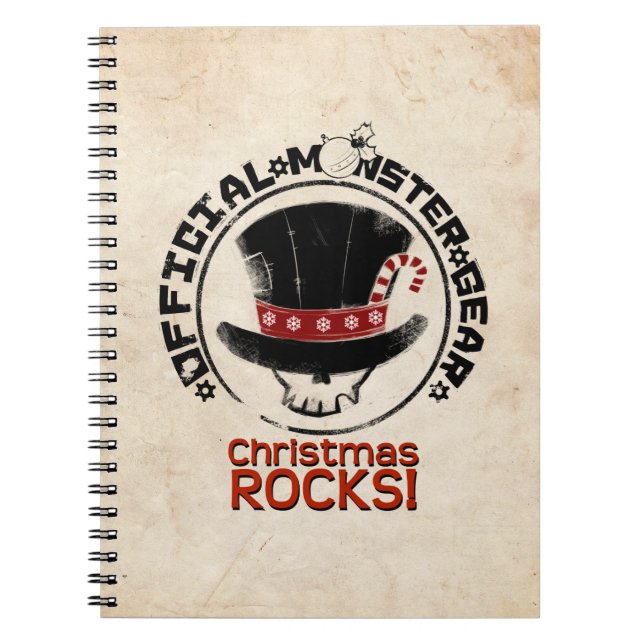 4 Little Monsters - Andy Holiday Notebook (Front)