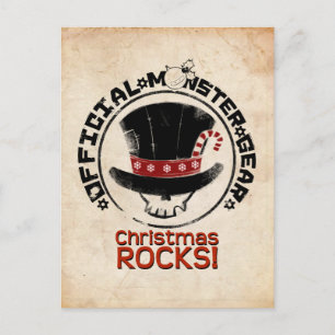 4 Little Monsters - Andy Holiday Postcard