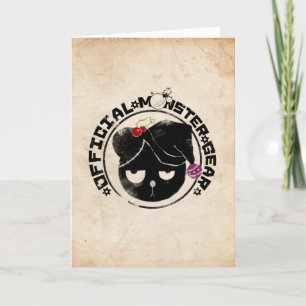 4 Little Monsters - Michael Holiday Logo Card