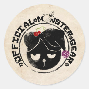 4 Little Monsters - Michael Holiday Logo Classic Round Sticker