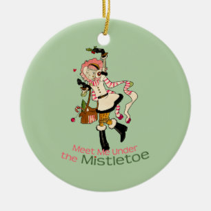 4 Little Monsters - Nessa Holiday Ceramic Tree Decoration