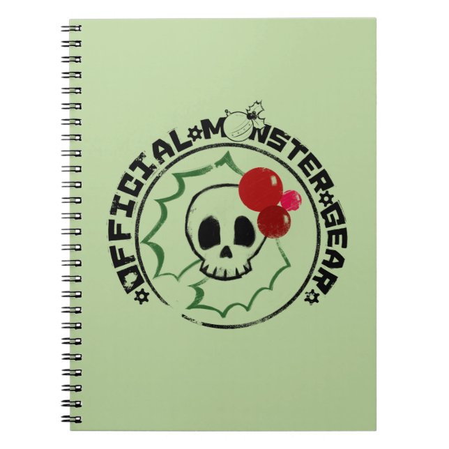 4 Little Monsters - Nessa Holiday Logo 2 Notebook (Front)