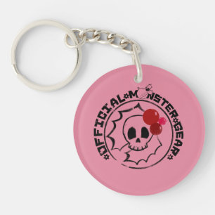 4 Little Monsters - Nessa Holiday Logo Key Ring