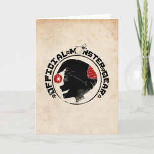 4 Little Monsters - Nigel Holiday Logo Card