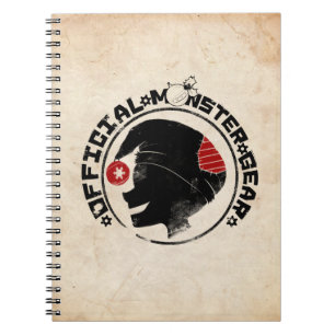 4 Little Monsters - Nigel Holiday Logo Notebook