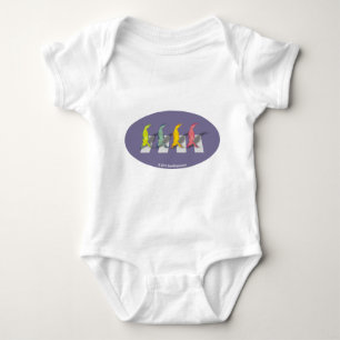 4 Lizards Beatles T-Shirt Baby Bodysuit