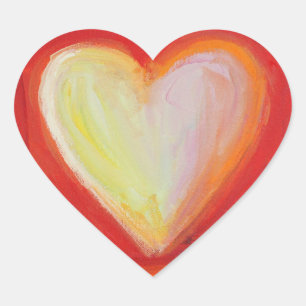 4 Love Hearts Art Custom Sticker Decals