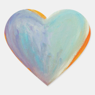 4 Love Hearts Art Custom Sticker Decals