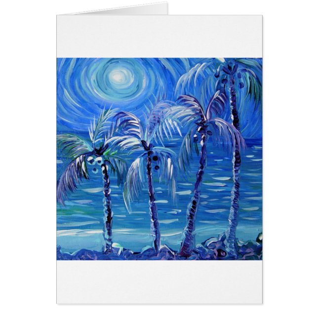 4 moon lit palms (Front)