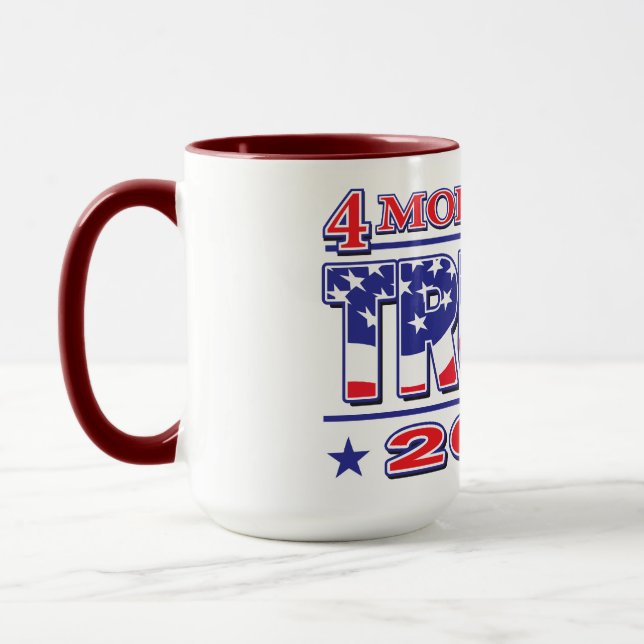 4 More Years Trump 2020 Mug (Left)