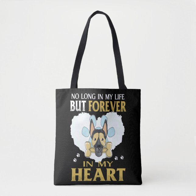 4 No Long In My Life But Forever In My Heart Tote Bag (Front)