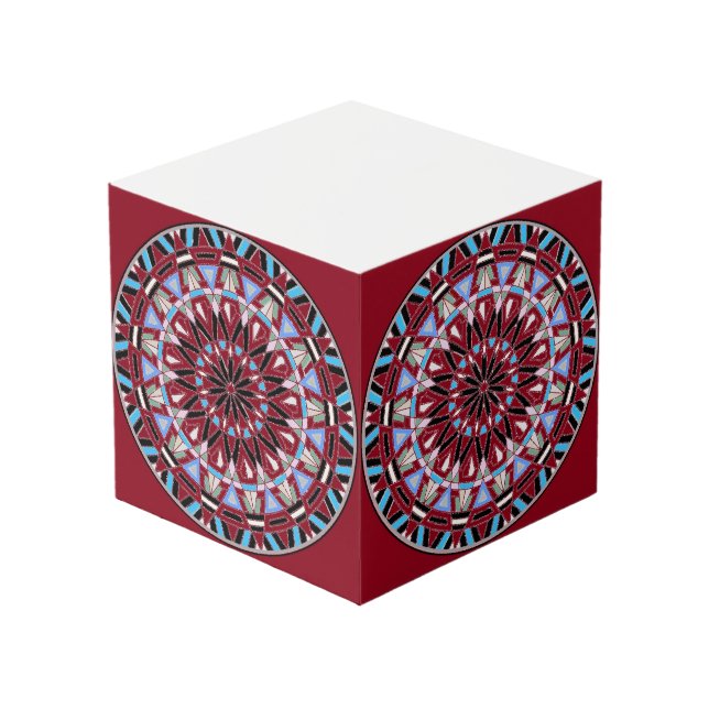 4" Notecube Cube (Front Angled)