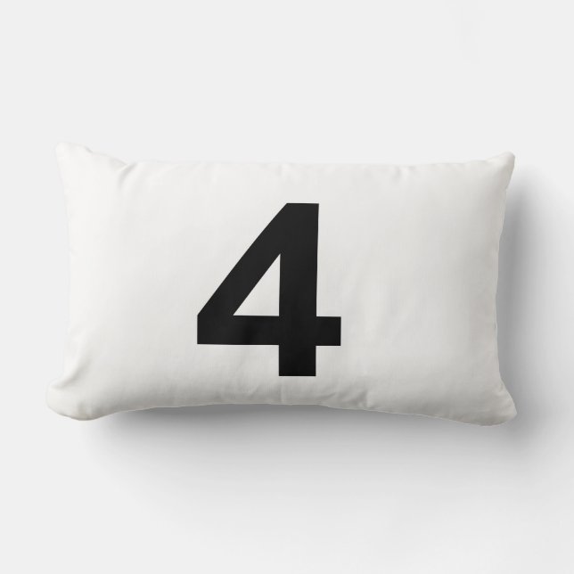 4 - number four lumbar cushion (Front)