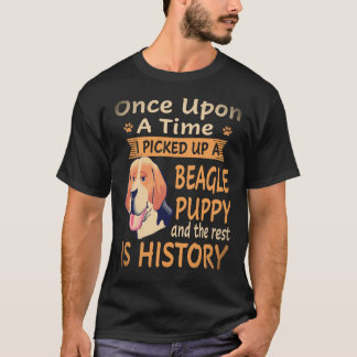 4 One Upon A Time - Beagle Puppy Beagle T-Shirt