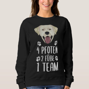 4 Paws 2 Feet 1 Team Labrador Retriever Sweatshirt