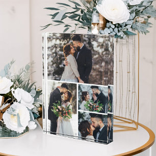 4-Photo Collage Custom Photo Block