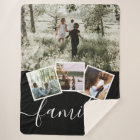 4 Photo Collage Family Personalised
