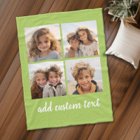4 Photo Collage - you can change background colour