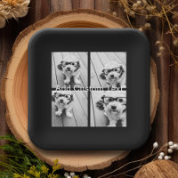 4 Photo Collage - you can change background colour