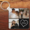 4 Photo Custom Collage Initial Heart Personalised