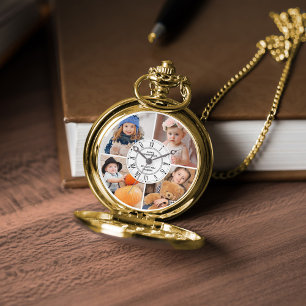 4 Photo Gallery Personalised Watch