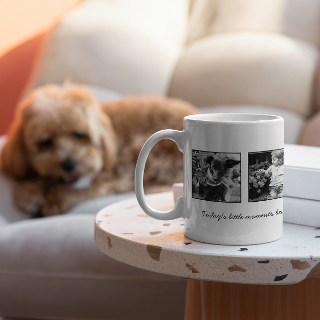 4-Photo Template Personalised Coffee Mug (Creator Uploaded)