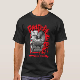 4 Red Thunder Tee Paid In Full Streetwear Red Thun