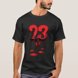 4 Red Thunder Tee To Match Number 23 Drip Red Thun