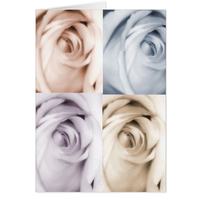 4 roses card (Front)