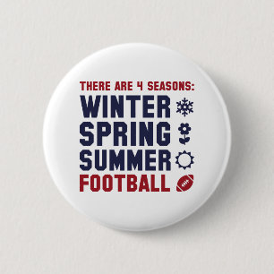 4 Seasons Football 6 Cm Round Badge