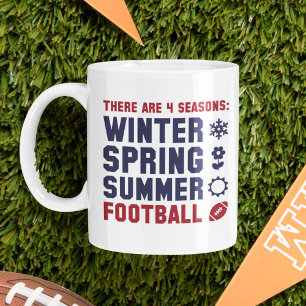 4 Seasons Football Coffee Mug
