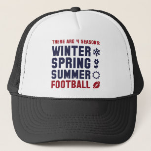 4 Seasons Football Trucker Hat