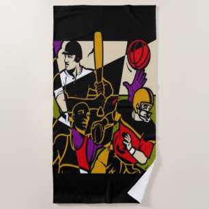 4 Sport Beach Towel