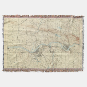4 Springfield sheet Throw Blanket