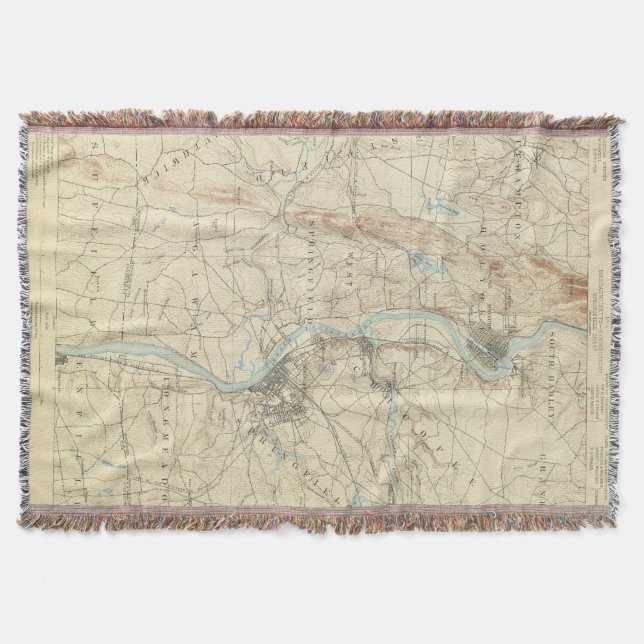 4 Springfield sheet Throw Blanket (Front)