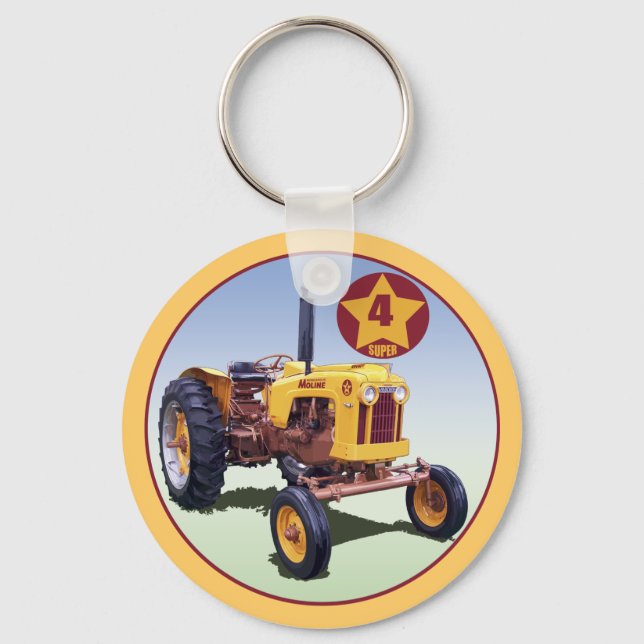 4 STAR SUPER KEY RING (Front)