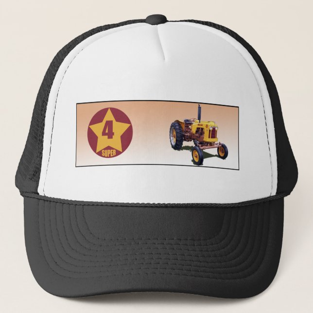 4 STAR SUPER TRUCKER HAT (Front)