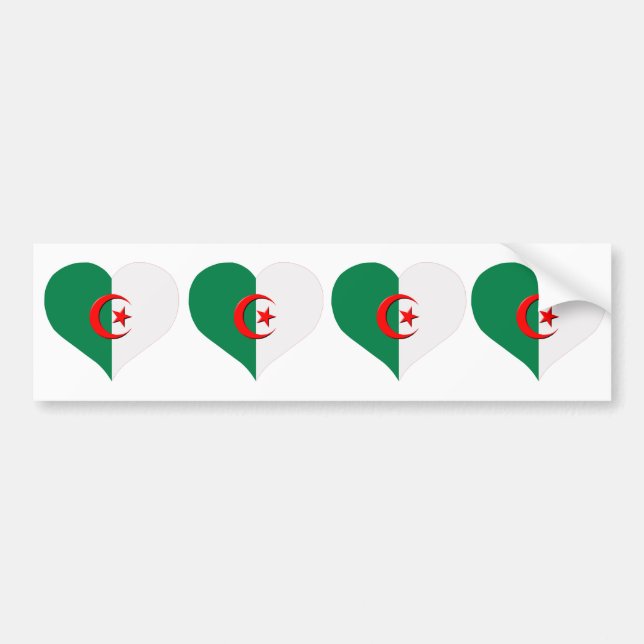 4 stickers automobile carossery Algeria algeria (Front)