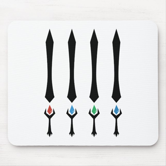 4 Stones Mouse Pad (Front)