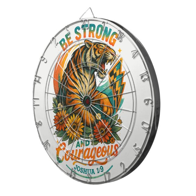#4 Tiger time!  Dartboard (Front Right)