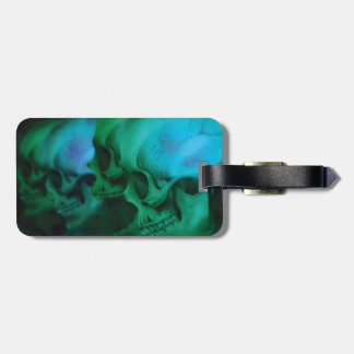 4 Toxic Skulls Luggage Tag
