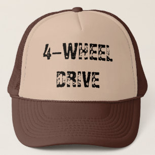 4-WHEEL DRIVE TRUCKER HAT